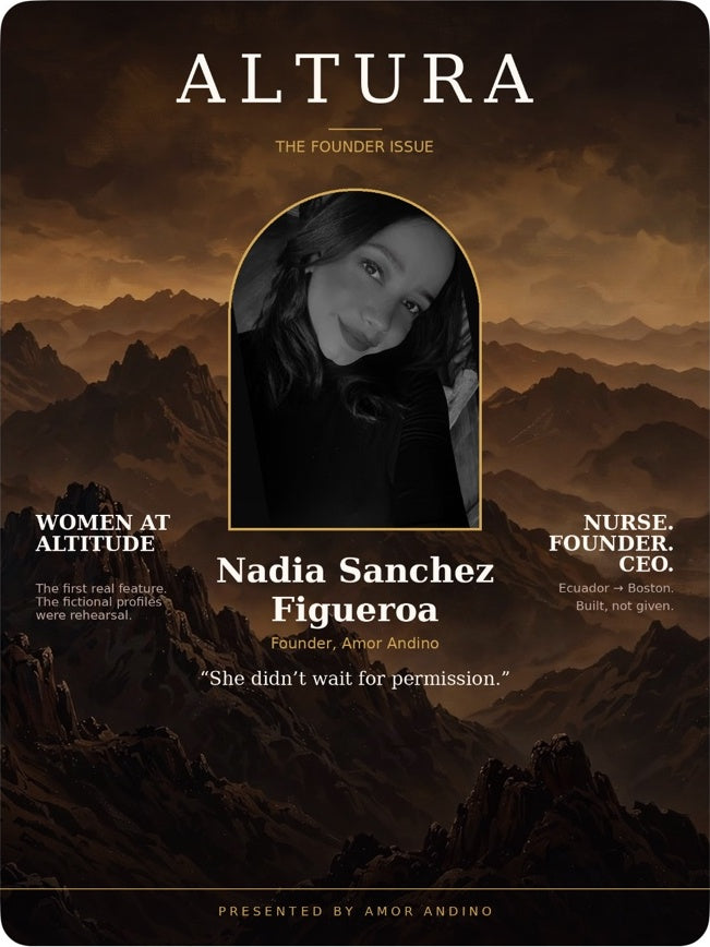 Women at Altitude: Nadia Sánchez Figueroa
